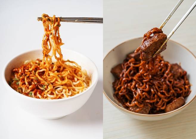 국내외 시장에서 비국물 라면이 트렌드로 급부상하고 있다. [123rf]