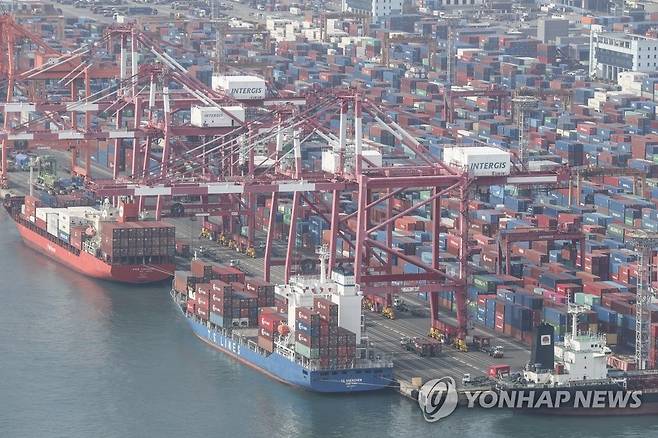 부산항 [연합뉴스 자료사진]