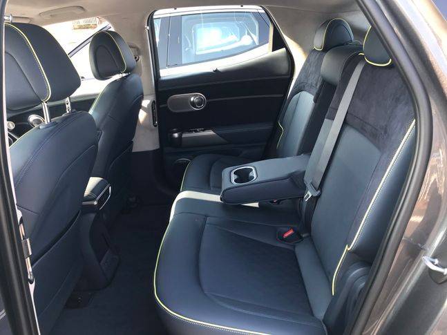 제네시스 GV60 뒷좌석. ⓒ데일리안 박영국 기자