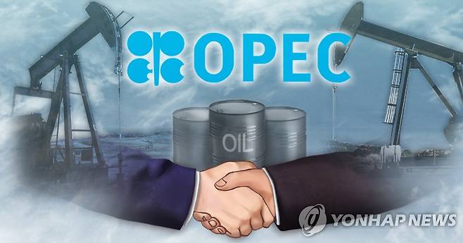 OPEC 등 산유국 산유량 증산 합의 (PG) [권도윤 제작] 사진합성·일러스트