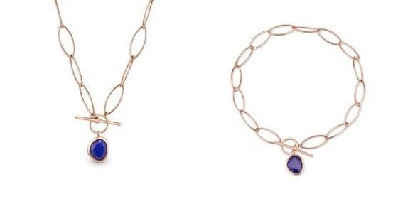 라피스 라줄리가 세팅된 주얼리. [사진 도로시 쥬얼리]
