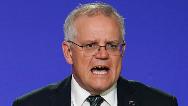 대중 강경정책을 펼치고 있는 스콧 모리슨 호주 총리.