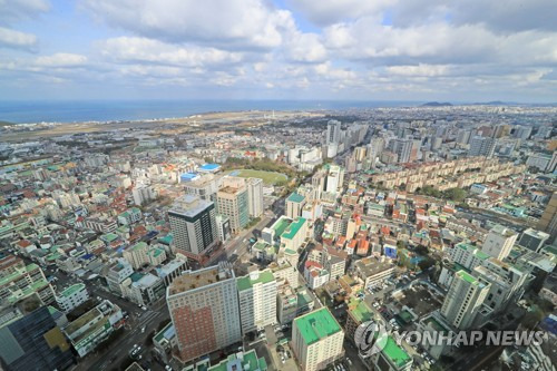 제주 시내 전경 [연합뉴스 자료 사진]