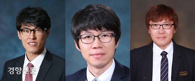 제67회 전국과학전람회 대통령상 교원부 수상자인 강순기, 김기범, 김상현씨(이상 왼쪽부터). 과학기술정보통신부 제공