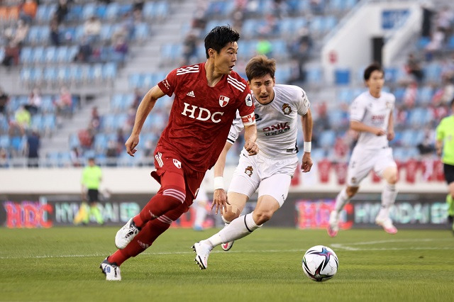 부산 안병준. 사진=한국프로축구연맹 제공