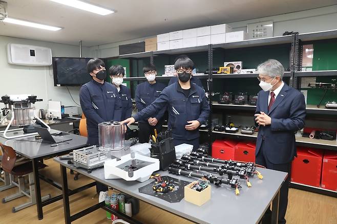 박종훈 경남교육감, 교육 회복 목표로 학교 현장 방문 [경남도교육청 제공. 재판매 및 DB 금지]