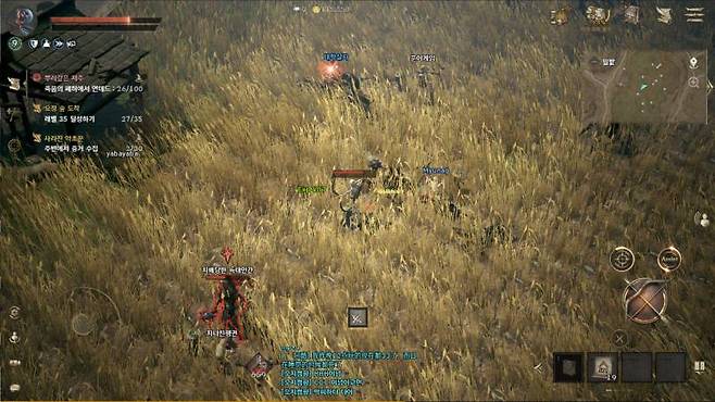 PK가 번번히 일어나는 밀밭