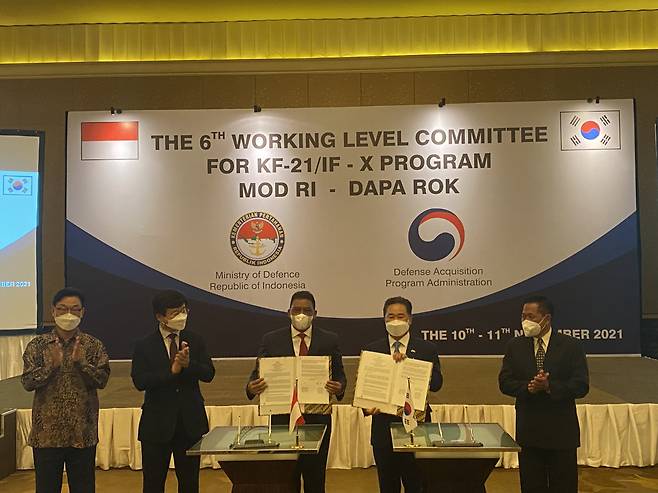 South Korea and Indonesia reach a deal on sharing the cost of building a fighter jet together. (Defense Acquisition Program Administration)