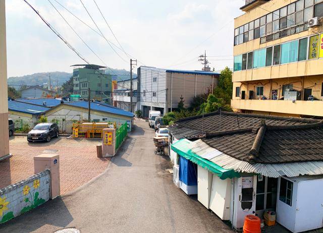 충북 청주시 운천동 피란민 수용소 마을