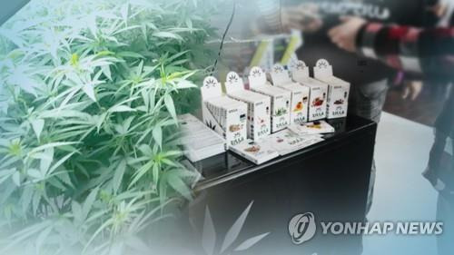 대마초 성분 함유 의약품 (CG)  [연합뉴스TV 제공]