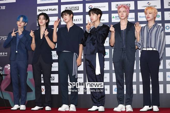 ▲ 위아이 장대현, 유용하, 김요한, 김준서, 김동한, 강석화(왼쪽부터). ⓒ곽혜미 기자