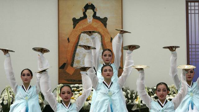 명성황후 추모제 모습 /연합뉴스