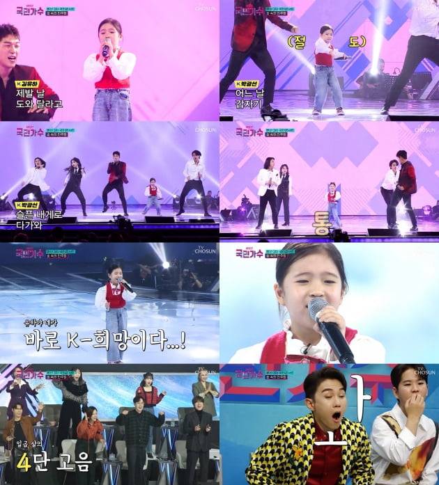 '국민가수'./ 사진=TV조선 방송화면