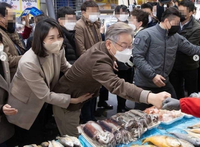 이재명 더불어민주당 대선 후보 인스타그램