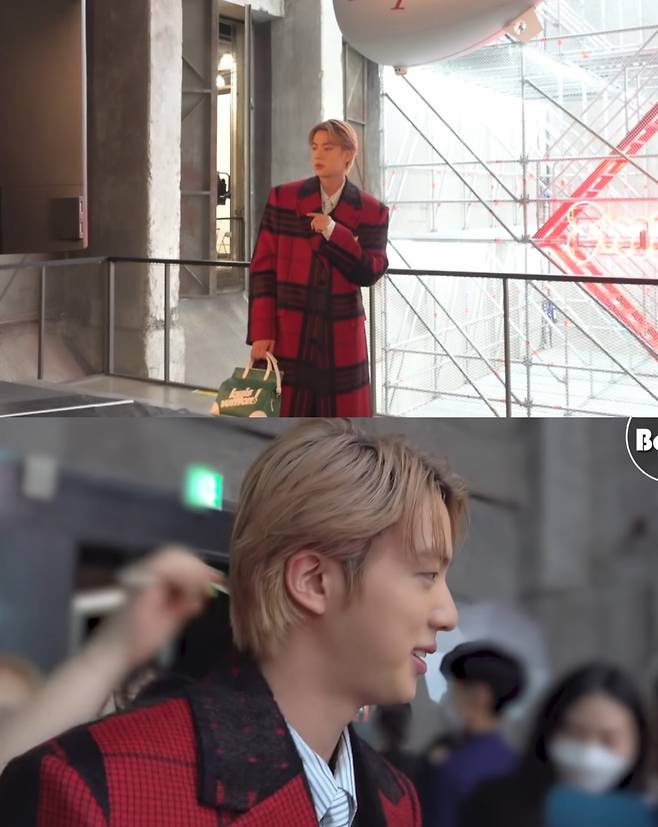 'Face of LV' 방탄소년단 진, 루이 비통 메인 장식 클로징 모델..눈부신 미모 '압도적 존재감'