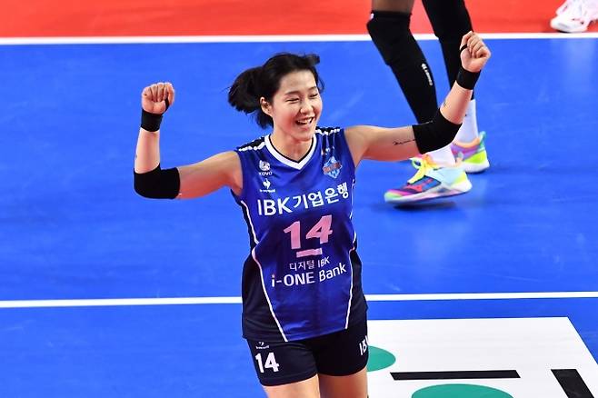 조송화.&nbsp; &nbsp;한국배구연맹(KOVO)