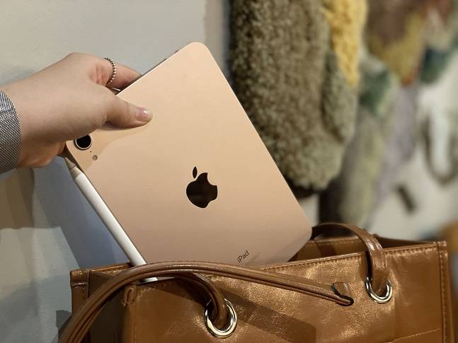 아이패드미니6. /사진=백유진 기자 byj@