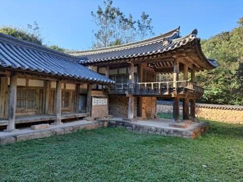 정경세가 관직을 그만둔 뒤 저술하고 강학한 상주의 대산루. [사진 송의호]