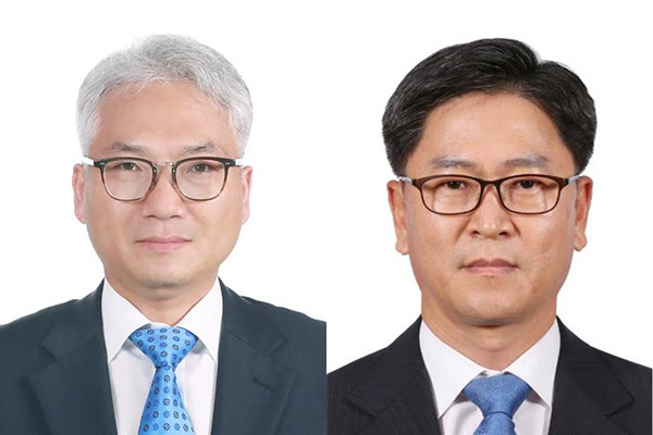 박선원 신임 국가정보원 제1차장(왼쪽), 천세영 신임 제2차장(사진=청와대)