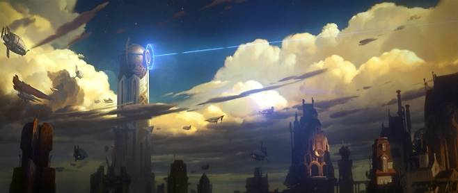 넷플릭스 애니메이션 ‘아케인’ 스틸컷.&nbsp; &nbsp;넷플릭스 제공