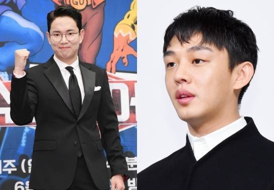 방송인 장성규, 배우 유아인 /사진=스포츠한국DB