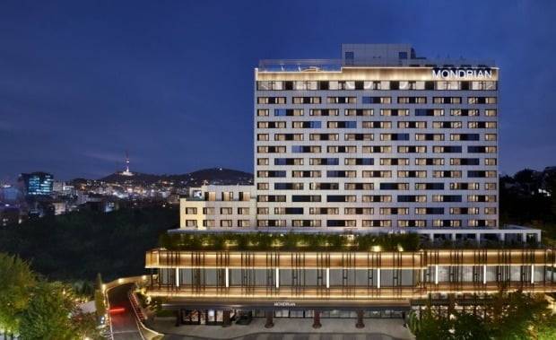 몬드리안서울이태원 외관. [사진=몬드리안 호텔 제공]