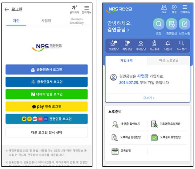 [국민연금공단 제공]
