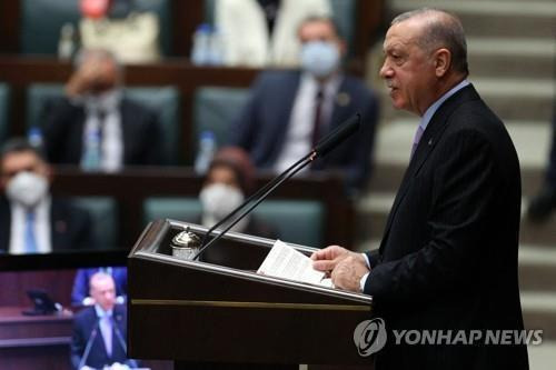 레제프 타이이프 에르도안 터키 대통령 [AFP 연합뉴스 자료사진. 재판매 및 DB 금지]