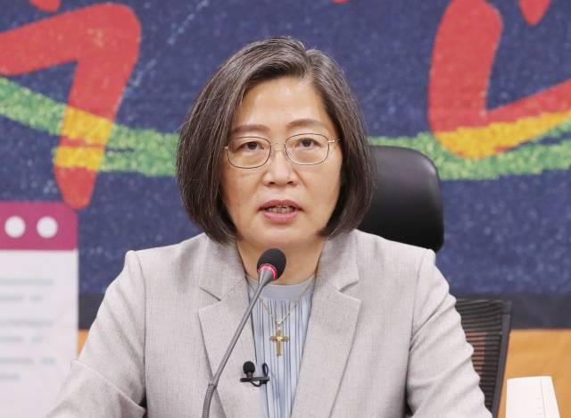 국민의힘 대선 캠프에 합류한 이수정 경기대 범죄심리학과 교수. 뉴시스