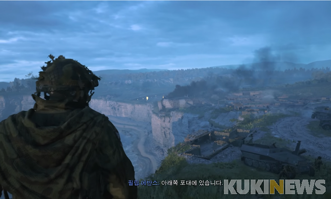 챕터1, 아서 킹슬리의 노르망디 상륙작전.&nbsp; &nbsp;사진=강한결 기자&nbsp;