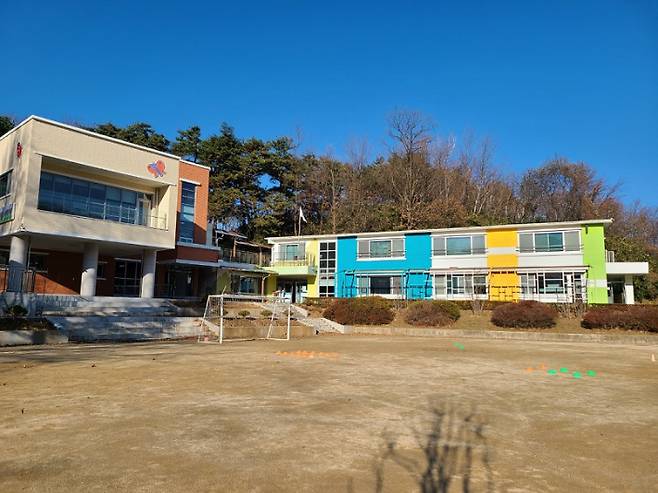 강릉 옥천초등학교 운산분교장. 운산분교장 제공