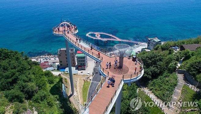 도째비골 스카이밸리와 해랑전망대 [동해시 제공. 재판매 및 DB 금지]