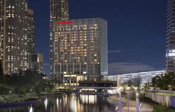 쉐라톤 그랜드 인천 전경