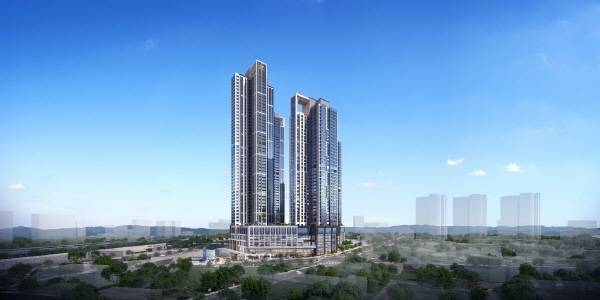 현대엔지니어링, '힐스테이트 소사역' 투시도