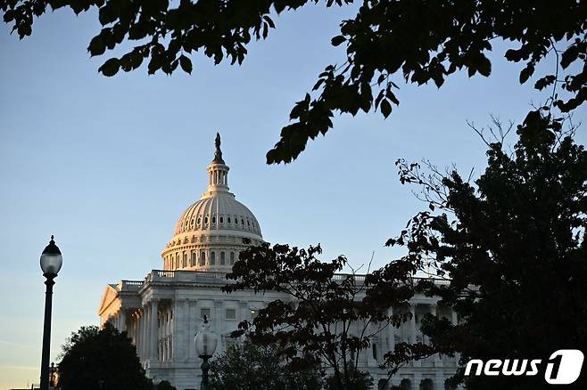 워싱턴에 있는 미 국회의사당. © AFP=뉴스1 © News1 노선웅 기자
