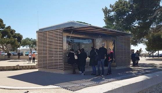 카시스 칼랑크 매표소. [사진 calanquesdecassis]