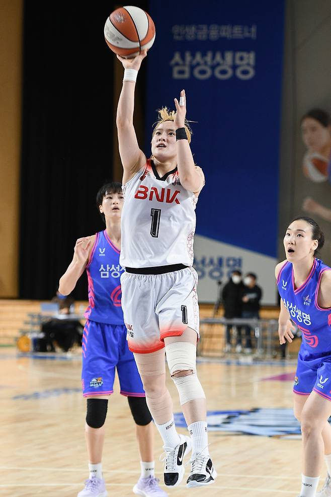 여자프로농구 부산 BNK의 이민지. (사진= WKBL 제공) *재판매 및 DB 금지