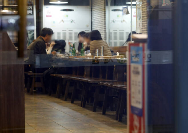 지난 1일 서울 종로구의 한 식당이 한산한 모습을 보이고 있다. 뉴시스