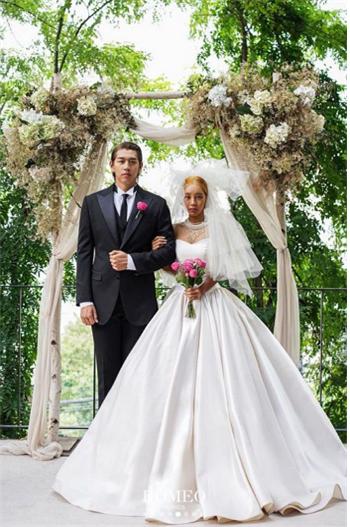 이대은과 트루디가 5일 서울 모 호텔에서 결혼식을 올린다./사진=뉴스1