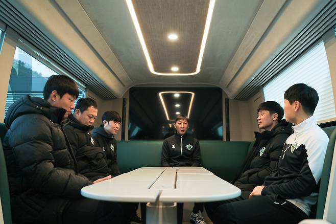 전북의 전술 버스(전북 현대 제공)© 뉴스1