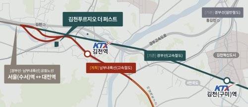 김천 푸르지오 더 퍼스트_위치도
