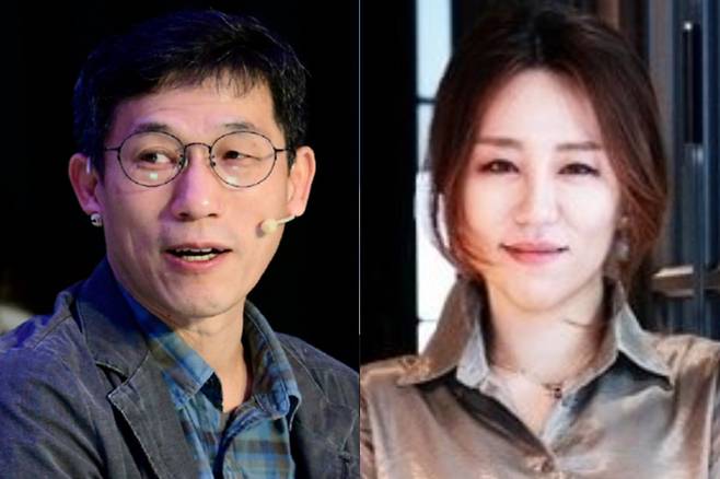 (왼쪽부터) 진중권 전 동양대 교수, '고발 사주' 의혹 제보자 조성은 씨 / 사진=연합뉴스, 조성은 페이스북