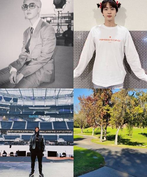 방탄소년단 인스타그램 계정 개설 사진=RM, 진, 제이홉, 슈가 인스타그램