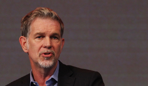 Netflix CEO Reed Hastings. [Photo by Lee Chung-woo]