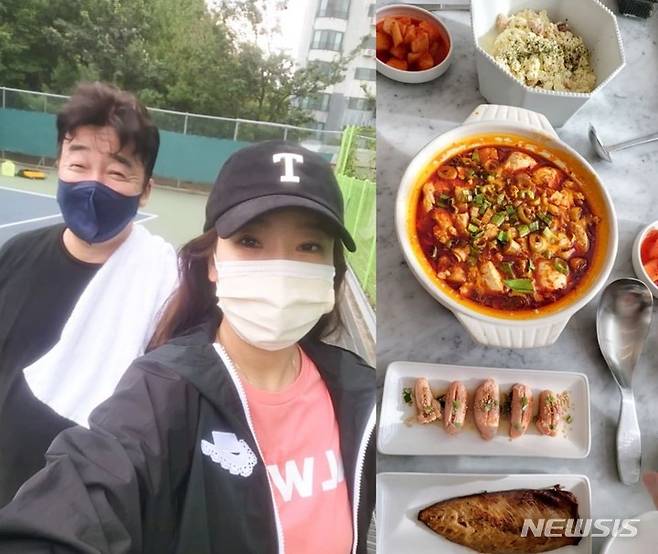 [서울=뉴시스] 백종원, 소유진. 2021.12.06. (사진 = 소유진 SNS) photo@newsis.com