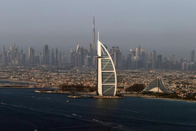아랍에미리트 최대 도시인 두바이 전경. 두바이=로이터 연합뉴스