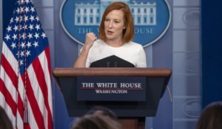 젠 사키 미 백악관 대변인이 베이징 동계올림픽에 대한 외교적 보이콧 방침을 밝혔다. (사진=연합뉴스)