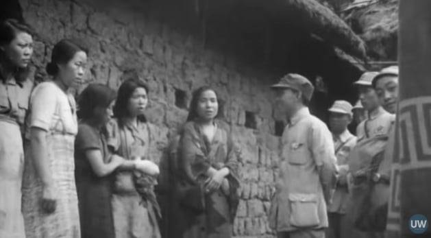 영국 채널4 방송 일본군 위안부 다큐멘터리 화면. 유튜브 캡처