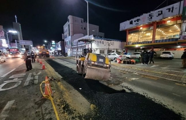 안양시 사고 현장 ⓒ경기소방재난본부 제공