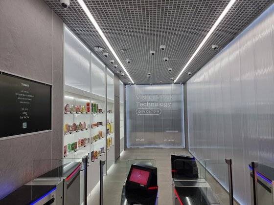 편의점들이 신기술 도입에 속도를 내고 있다. 세븐일레븐의 DT랩스토어. [사진 세븐일레븐]